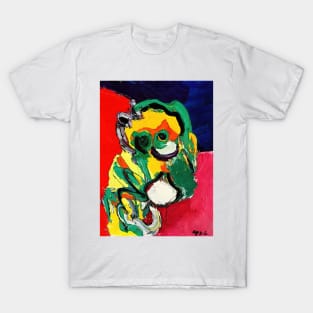 colorful mask - Karel Appel T-Shirt